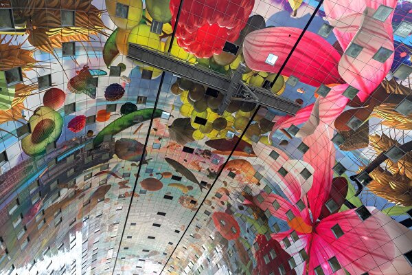 De Markthal 10 jaar met het grootste kunstwerk ter wereld - Visual Impact