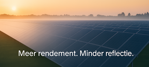 Glareshield anti-reflectie coating solarpanel