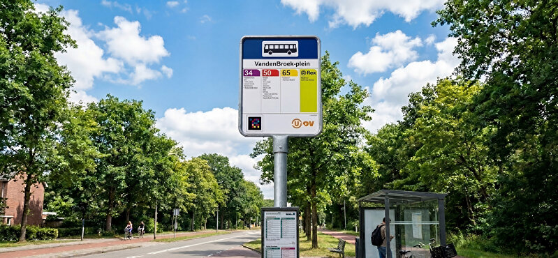 Productie 4100 bushalteborden voor Transdev | Visual Impact